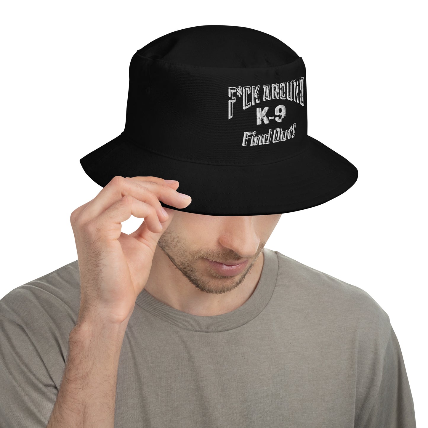 F*CK AROUND K-9 Find Out!™ Bucket Hat