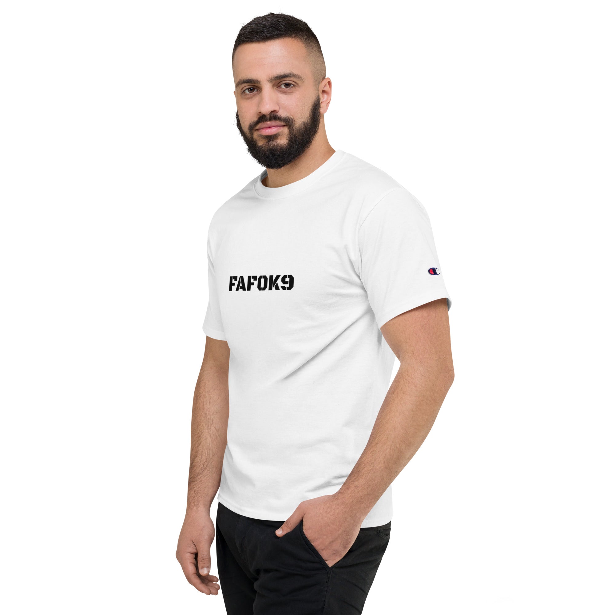 Champion shops t shirt fake