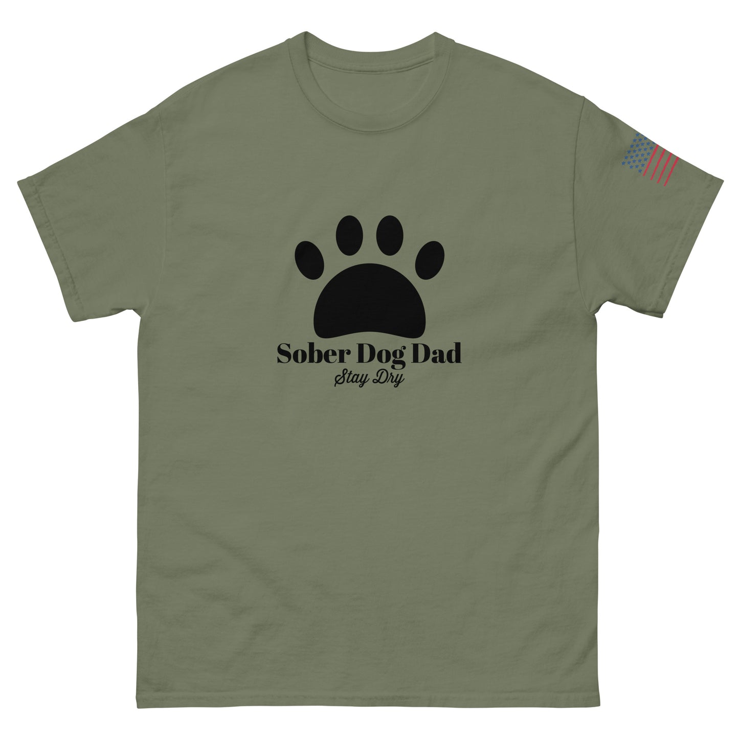 Sober Dog Dad Men's classic tee