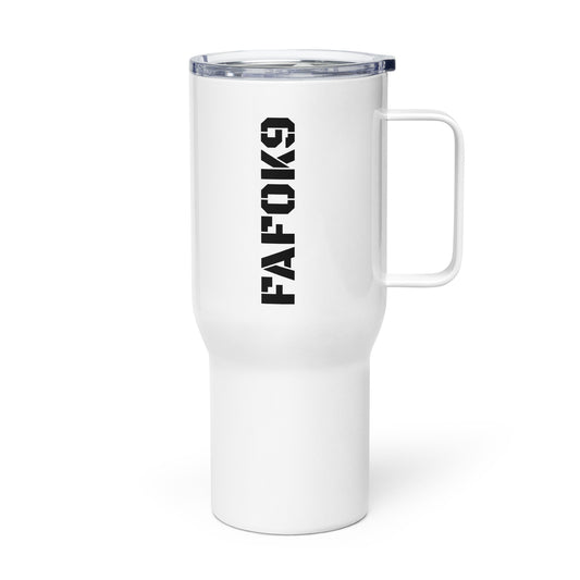 FAFOK9™ Travel mug with a handle